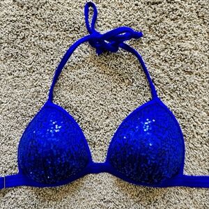 Cobalt Blue Bikini Top by Venus size C